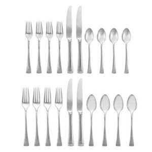Lenox Federal Platinum 20-Piece Flatware Set